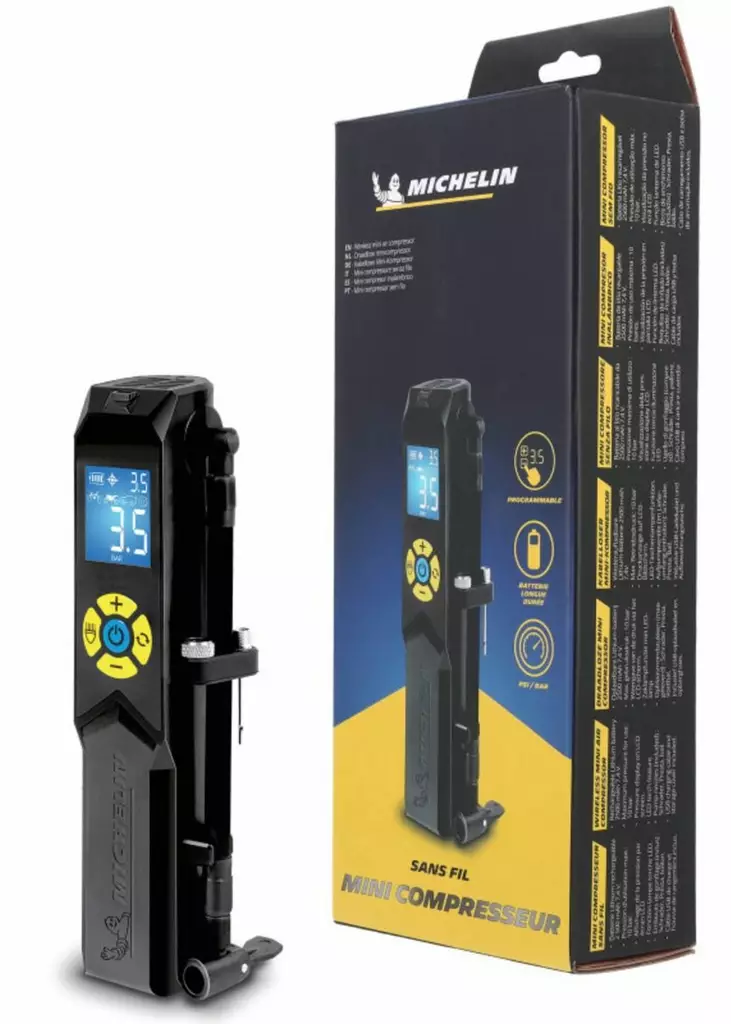 Michelin Ilmapumppu kannettava USB - Erikoistyökalut - 3299738016705 - 2