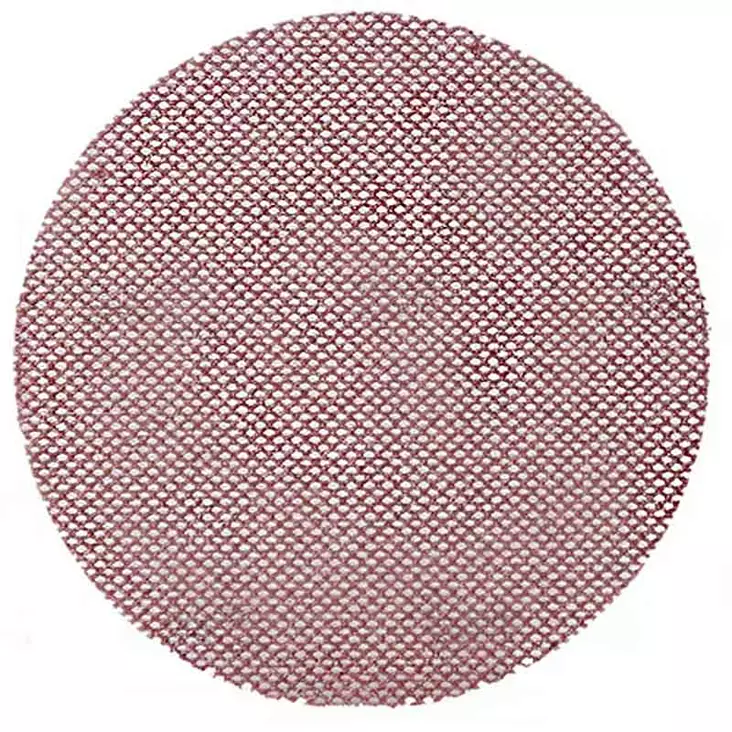 Mirka abranet ace hd 150mm pyörö p60 ruskea verkkorakenne edestä kuvattuna - Hiomapaperit ja hiomatyynyt - 6416868271485 - 1