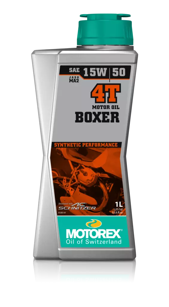 Moottoriöljy 15W/50 1L Motorex Boxer 4T - 4-tahti öljyt - 7611197032915 - 2