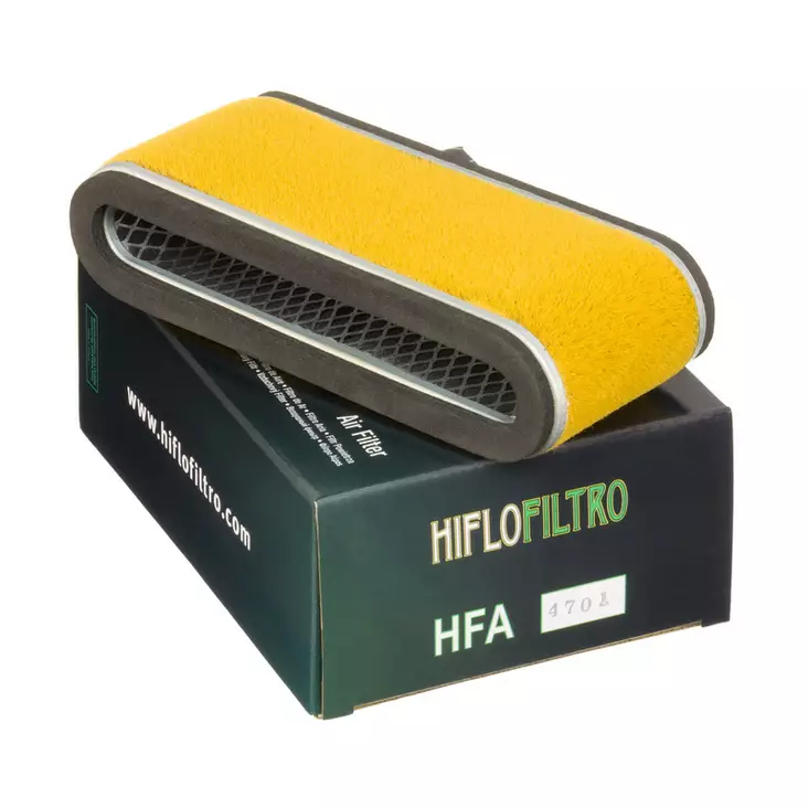 Moottoripyörän ilmansuodatin Hiflo HFA4701 - Moottoripyörän ilmansuodattimet - 824225121445 - 2