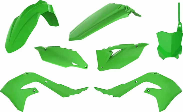 Muovisarja Kawasaki KXF450 19-20 OE - Motocrosspyörien katesarjat - 6438471300055 - 2