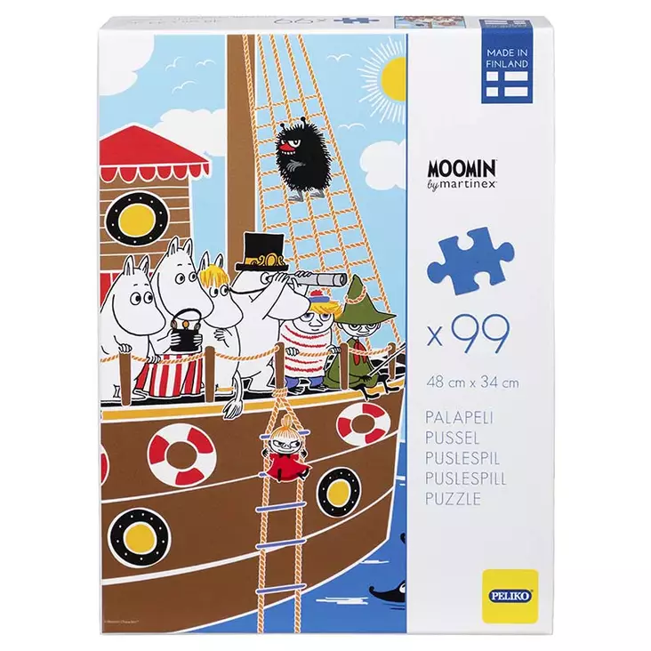 Peliko x muumi merenhuiske palapeli 99 palaa - Pulmapelit ja lautapelit - 6416550855795 - 1