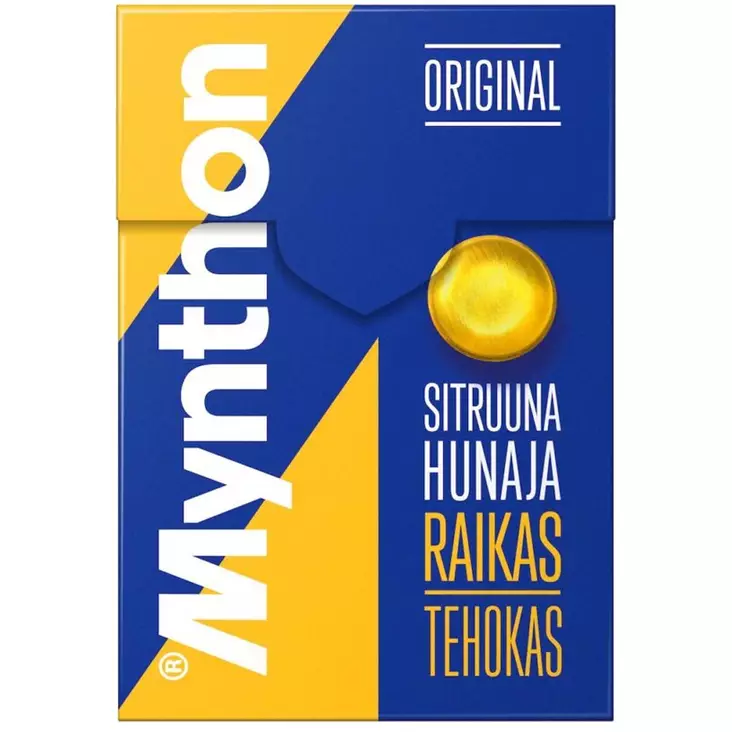 Mynthon kurkkupastilli sitruuna hunaja +c 85g - Pastillit ja purukumit - 6420256013625 - 1