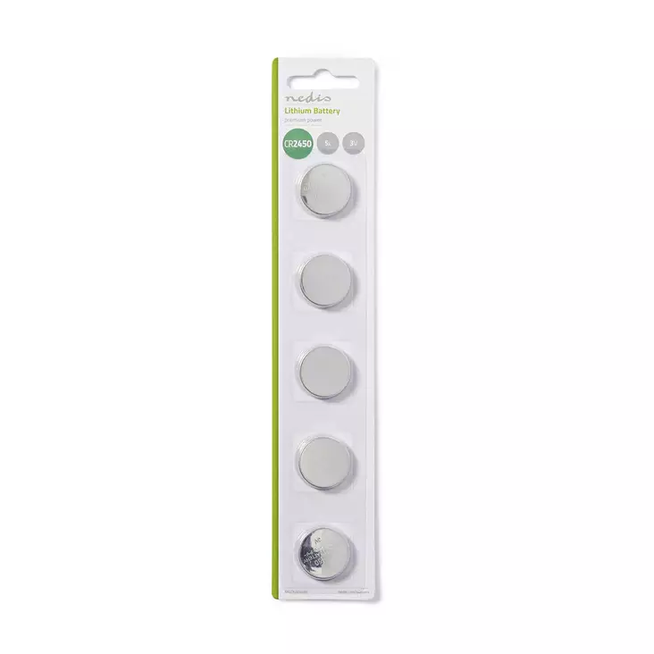 nappiparisto CR2450 5kp - Erikoisparistot ja nappiparistot - 5412810266975 - 1