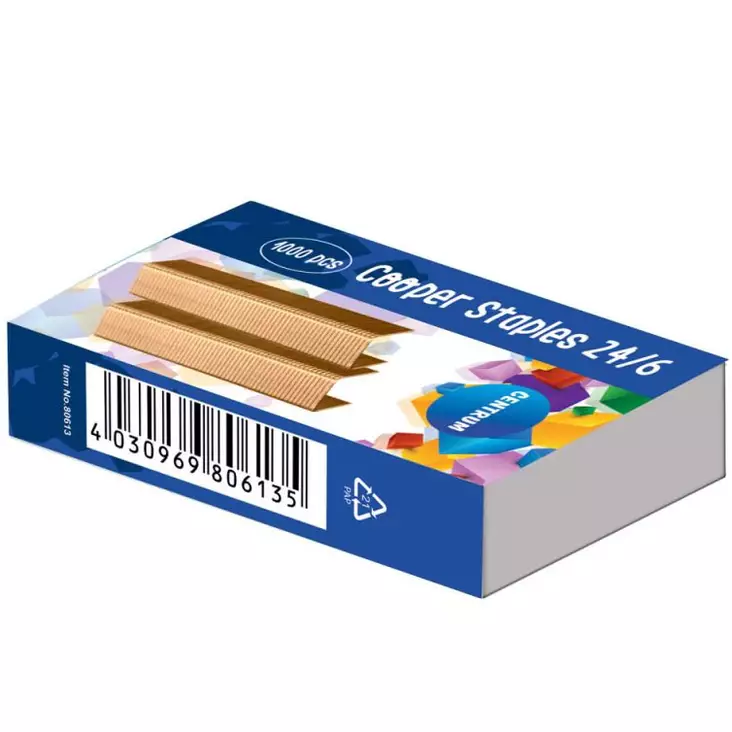 Nitojan nastat 1000 kpl - Sakset, nitojat ja rei'ittimet - 4030969806135 - 1