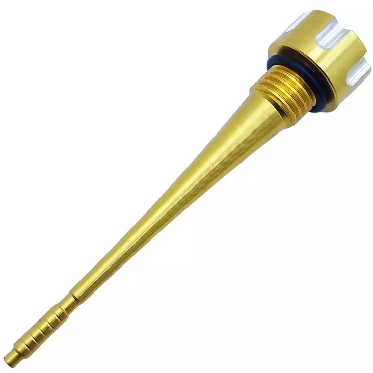 Mittatikku öljykorkki kultainen - Crossin ja mopon moottorin osat - 6438471028225 - 1