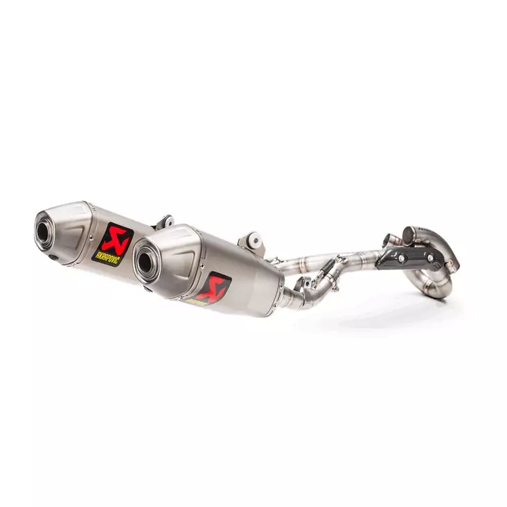 Pakoputkisto Akrapovic CRF 450 17- - Moottoripyörän pakoputkistot - 3831113543385 - 2