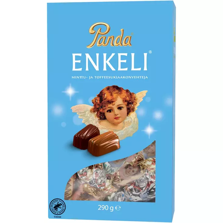 Panda enkeli suklaakonvehteja 290 g - Suklaalevyt ja konvehdit - 6412500005555 - 1