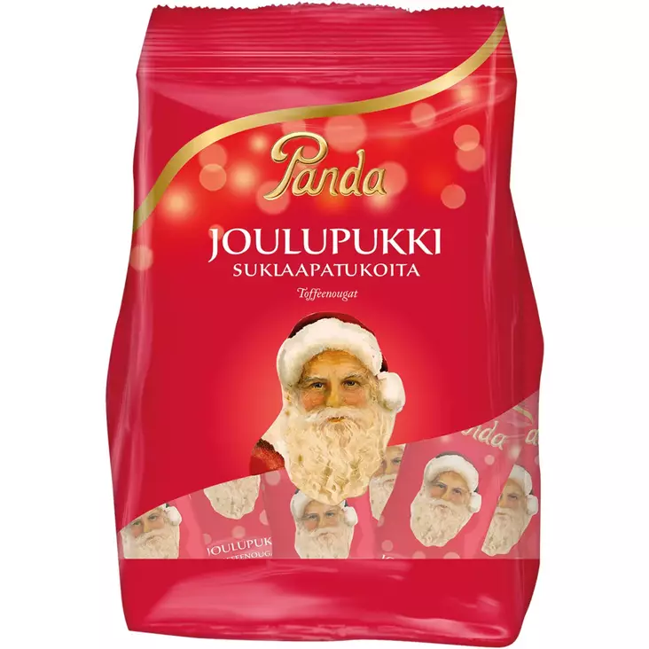 Panda joulupukki suklaapatukoita 209 g - Suklaalevyt ja konvehdit - 6412500003865 - 1