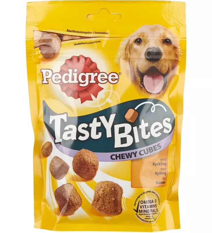 Tasty Bites 130 g chewy cubes - Koiran makupalat ja herkut - 5998749127025 - 2