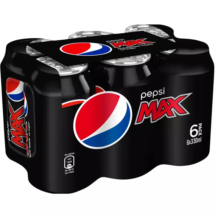 Pepsi max 6 pack - Virvoitusjuomat - 6413605015555 - 1