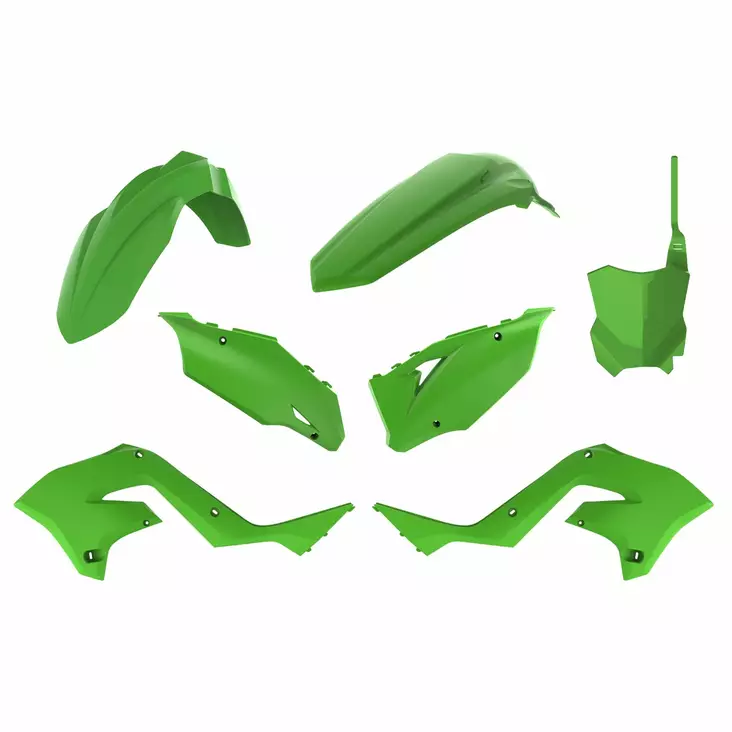Polisport muovisarja Kawasaki restyling KX125/250 03-08 - Motocrosspyörien katesarjat - 5604415112065 - 2