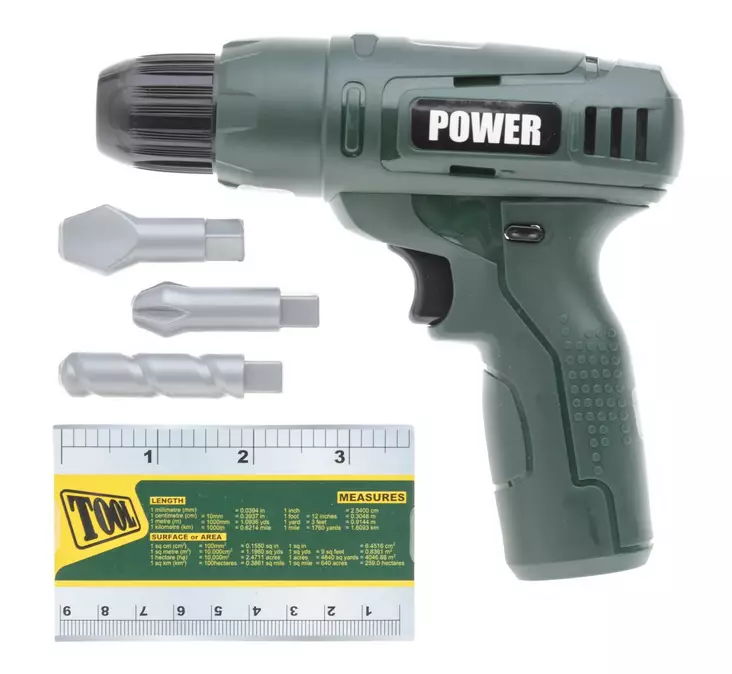 akkuporakone leikkikäyttö paristoilla - Leikkityökalut ja muut sisälelut - 6410412962805 - 1
