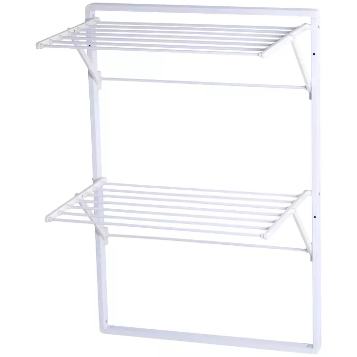 Seinään kiinnitettävä pyykkiteline - Pyykinkuivaustelineet ja pyykkikorit - 5714988000505 - 1