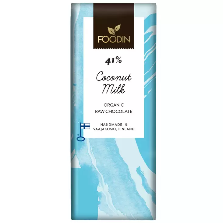Raakasuklaa kookosmaito coconyt milk foodin - Herkut ja juomat - 6430055214635 - 1