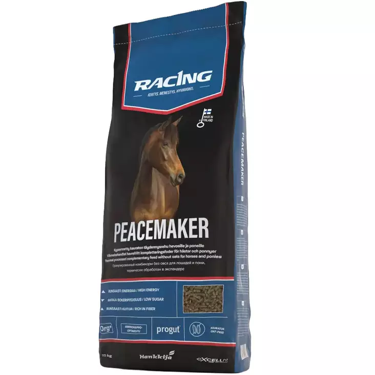 Racing peacemaker 20 kg täydennysrehu - Hevosen rehut - 6417679046675 - 1
