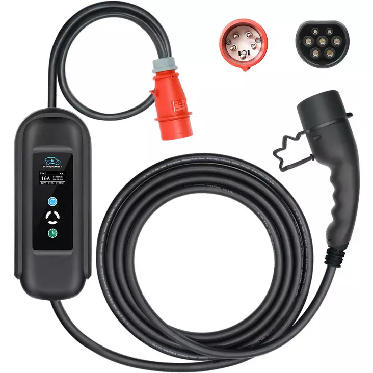 motorwerk ev latausasema 11kW 3-vaihe type2 laturi - Sähköauton latauslaitteet ja kaapelit - 6438014362885 - 1