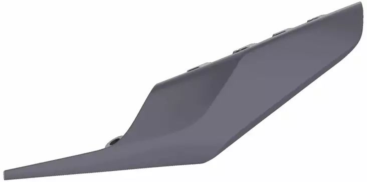 Sivukate Husqvarna Low 19- harmaa - Motocrosspyörien katesarjat - 5604415102325 - 2