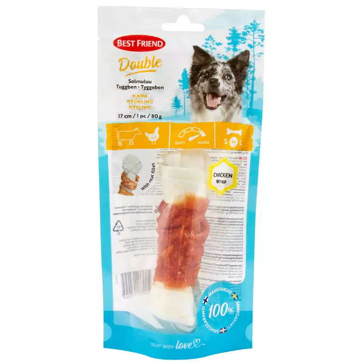 Best friend koiran solmuluu - Koiran puruluut, purutikut ja pururullat - 5700551172045 - 1