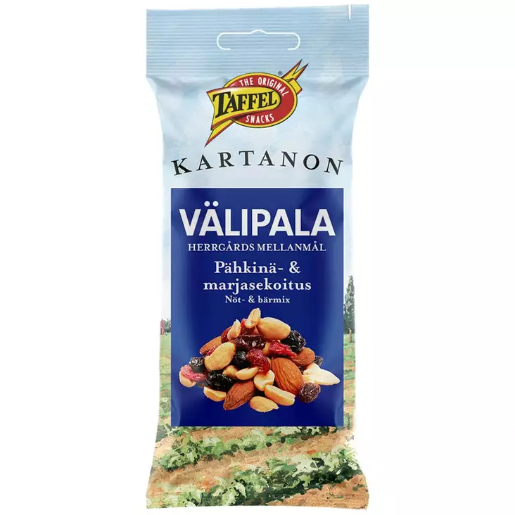 Taffel kartanon välipala pähkinä marja - Keksit ja naposteltavat - 6410381092305 - 1