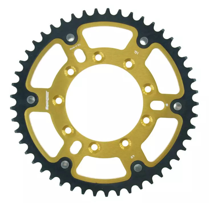 Takaratas Supersprox Stealth TM Kulta 49 - Motocrossin ja enduron takahammasarattaat - 8592165054445 - 2
