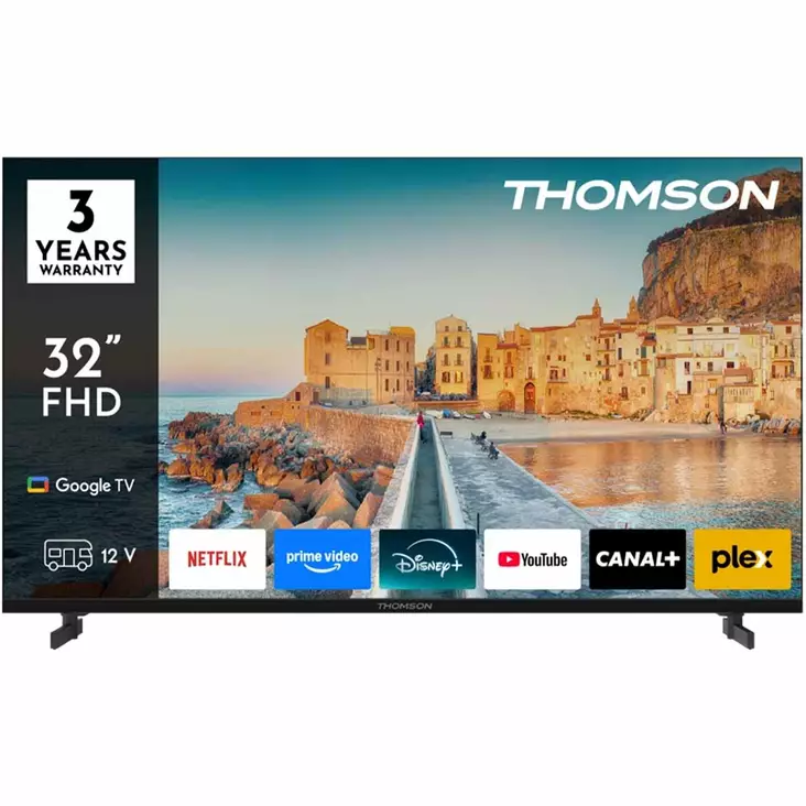 Thomson 32 full hd google tv etunäkymä - Televisiot - 9120106663365 - 1