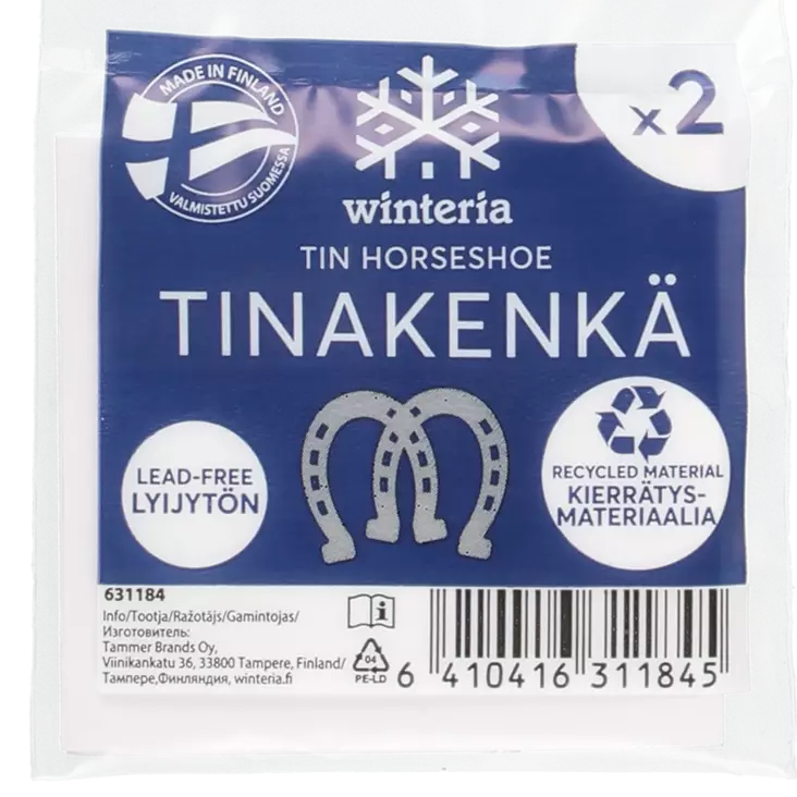 Tinakenkä 2 kpl - Juhlasesonki - 6410416311845 - 1
