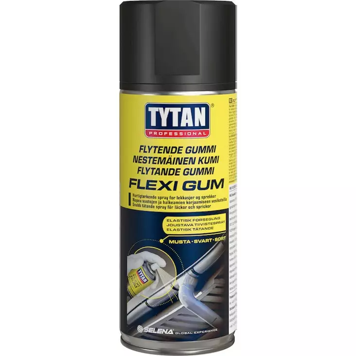 Tytan flexi gum paikkausspray kattovuodon korjaukseen - Erikoismassat - 5902120253265 - 1