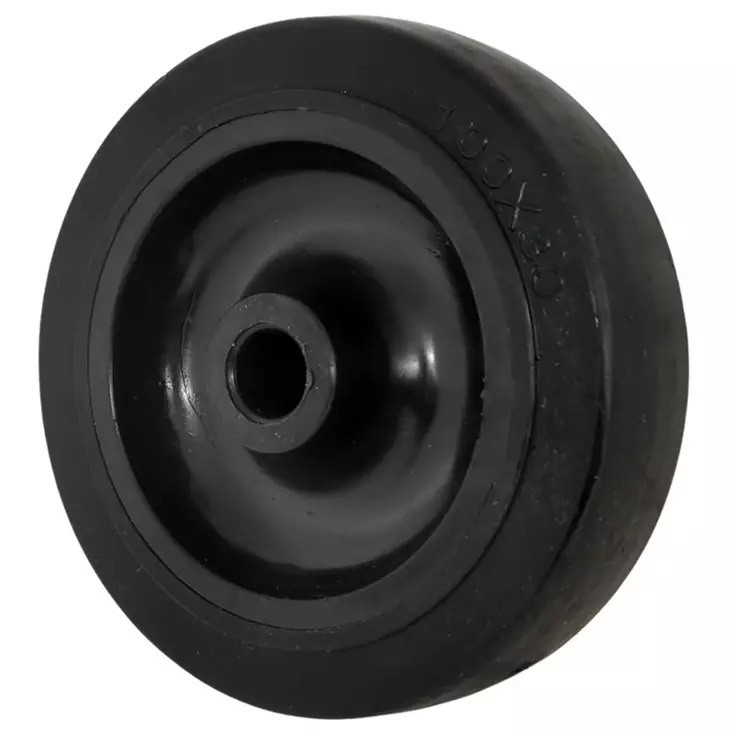 Umpikumipyörä 100x30mm - Umpikumipyörät - 6438471347135 - 1
