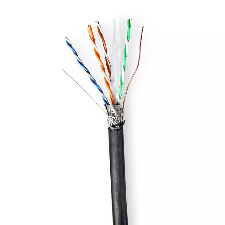 Verkkokaapeli CAT6 S/FTP 305m ulkokäyttö - Tietokoneen verkkokaapelit - 5412810402045 - 2