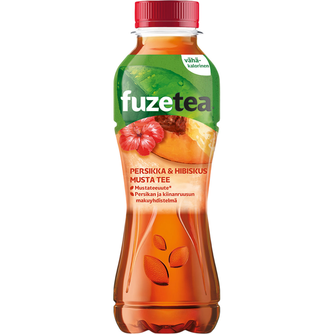 Fuze Tea Persikka & Hibiskus 0,4L Raikas jääteejuoma janoisiin hetkiin ...