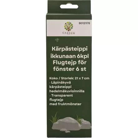 Kärpästeippi ikkunaan paketti - Kärpäslätkät ja kärpäspaperit - 6438168116266 - 1