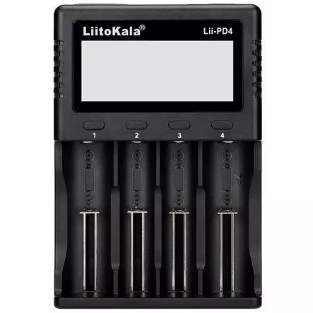 Liitokala lii pd4 laturi paristoakuille - Ladattavat paristot ja akut - 6438471348606 - 1