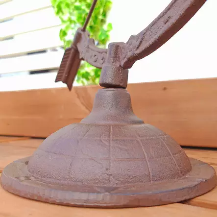 valurautainen aurinkokello puutarhaan - Terassin sisustus ja muut pihakoristeet - 8714982027536 - 2