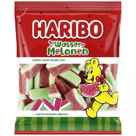 Haribo vesimelonisiivu makeispussi 160 g - Karkkipussit - 9002975378956 - 1