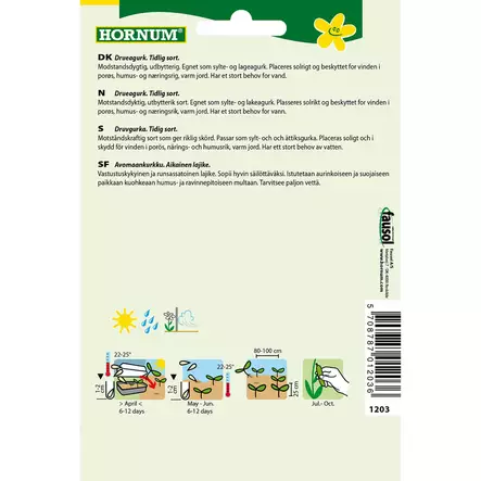 avomaankurkku siemen hornum - Siemenet - 5708787012036 - 2