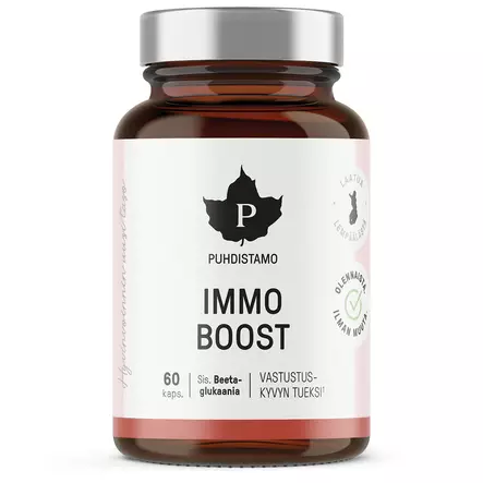 Immoboost 60 kapselia puhdistamo - Vitamiinit ja jauheet - 6430039229426 - 1