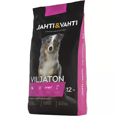 Jahti&vahti viljaton 12 kg koiran täysravinto - Koiranruoka - 6417679047726 - 1