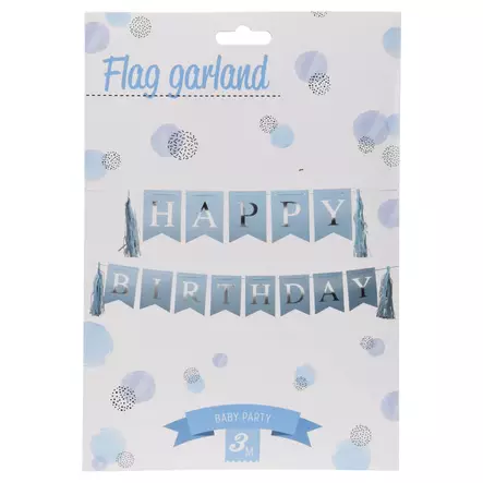 Happy birthday viirit - Askartelutarvikkeet  - 8720573570886 - 1