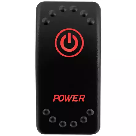 Kytkin rocker led 12 24v 5pin led on off virtakytkin - Auton katkaisimet - 6438471349986 - 1