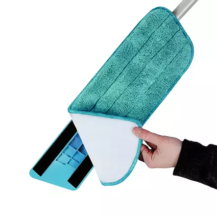 Levymoppi tarrakiinnityksellä - Siivousmopit ja lattianpesuliinat - 6438168117706 - 2