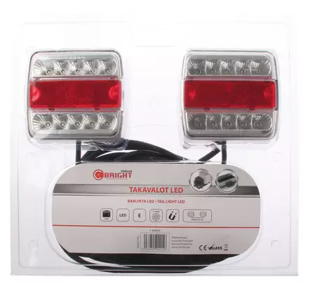 led takavalosarja magneettikiinnitys 12V - Peräkärryn takavalosarjat - 6438255924156 - 1