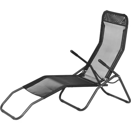 musta aurinkotuoli siesta - Lepotuolit ja riipputuolit - 6410412216786 - 1