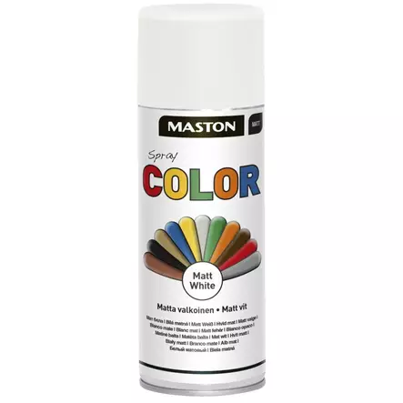 Matta valkoinen spray maali - Maalit ja spray-maalit - 6438471281606 - 1