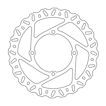 Moto-Master jarrulevy eteen Kawasaki KX250F, KX450F - Motocross jarrulevyt - 8790497011086 - 2