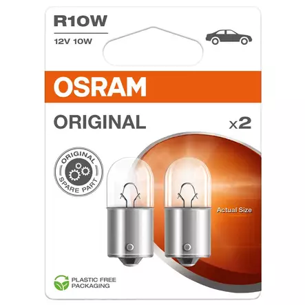 Osram r10w polttimo pari - Lasikantapolttimot - 4062172396066 - 1