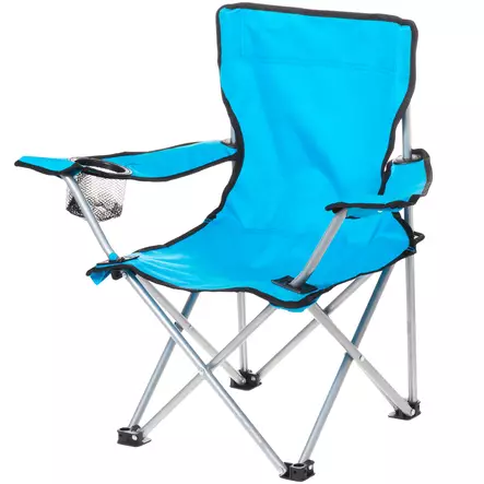 lasten retkituoli kokoontaittuvalla rungolla, vaaleansininen - Retkituolit ja retkipöydät - 6410413274716 - 1