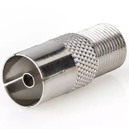 Satelliitti ja antenni sovitin f naaras iec koaksaali - HDMI-, USB- ja datakaapelit - 5412810319916 - 1