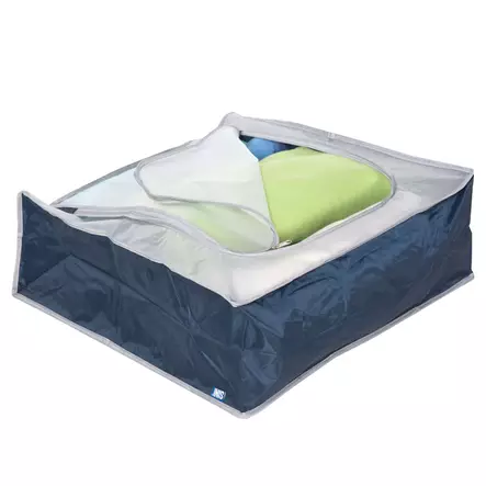 Sini täkkipussi vuodevaatteiden ja peittojen säilytykseen - Vaatteiden huolto ja säilytys - 6423800014406 - 2