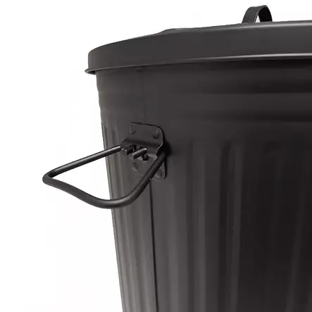 Tuhkaämpäri kannella 65 l - Sinkkiämpärit - 6438168112336 - 2